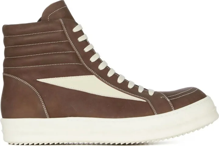 Suede Hi-Top Sneakers