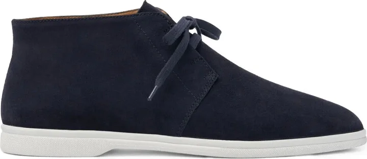 Suede Hi-Top Sneakers