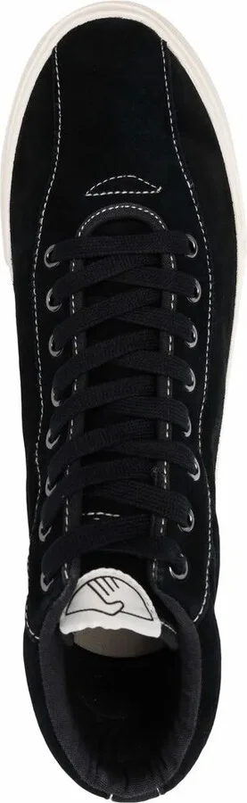 Suede Hi-Top Trainers - Image 4