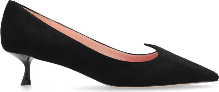 Suede High Heels ‘I Love Vivier’, , - Black