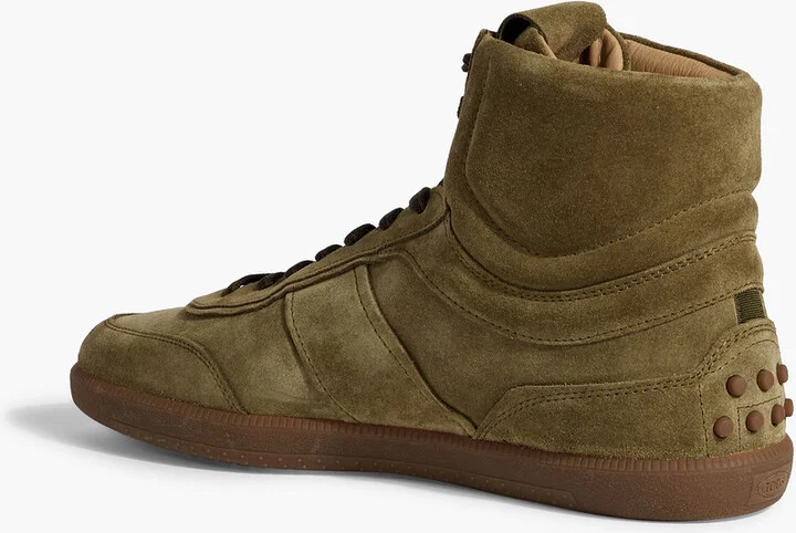 Suede high-top sneakers - Image 3