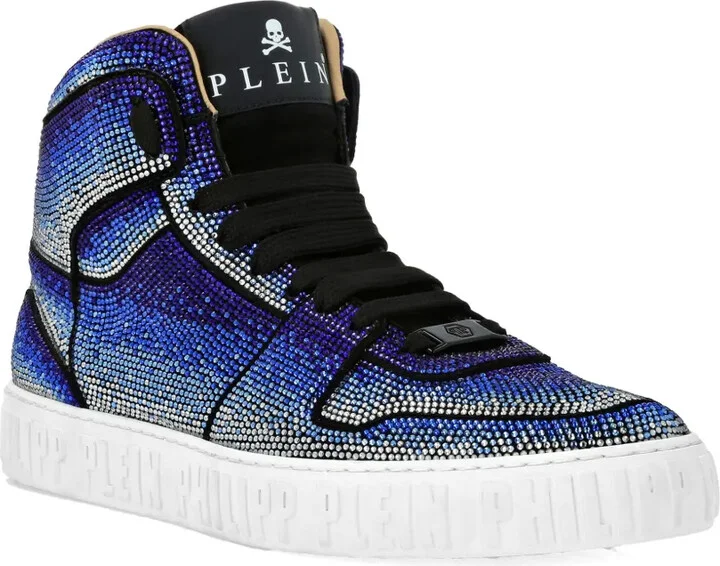 Suede High-Top Sneakers - Image 2