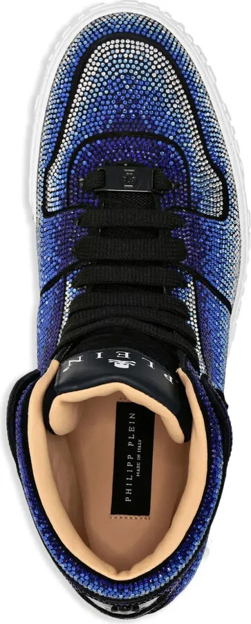 Suede High-Top Sneakers - Image 3