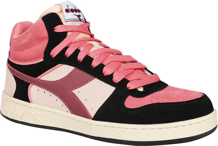 Suede High-Top Sneakers - Image 2