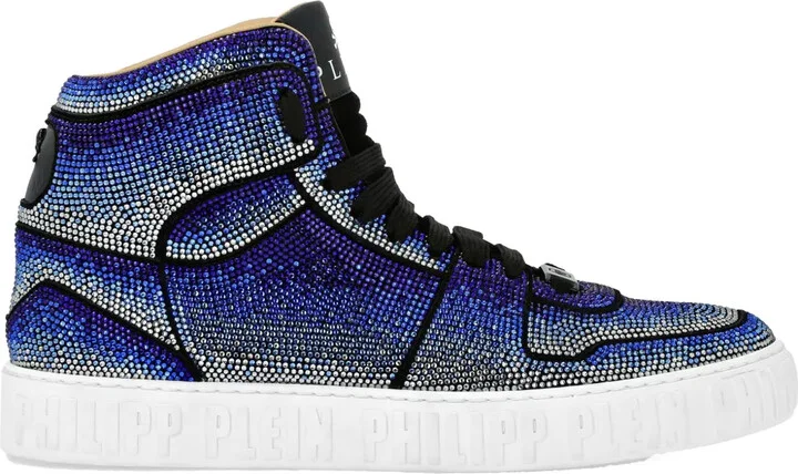 Suede High-Top Sneakers