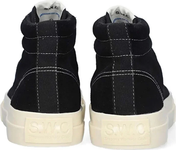 Suede High-Top Trainers - Image 5