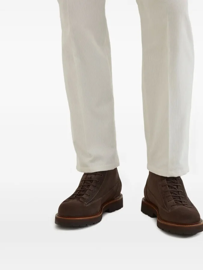 Suede Hiking Boots - Image 5
