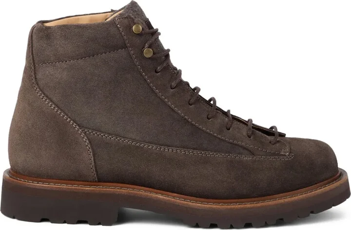 Suede Hiking Boots