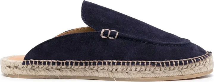 Suede Jute-Sole Espadrilles