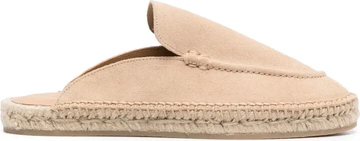 Suede Jute-Sole Espadrilles