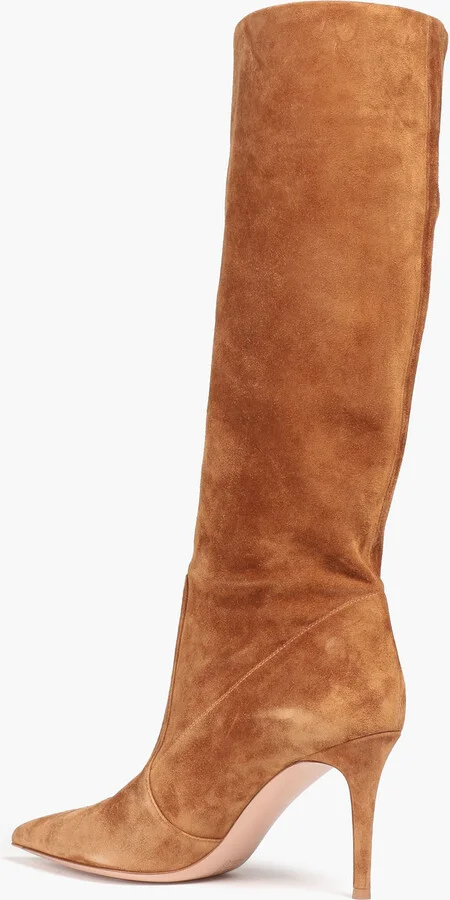 Suede knee boots - Image 3