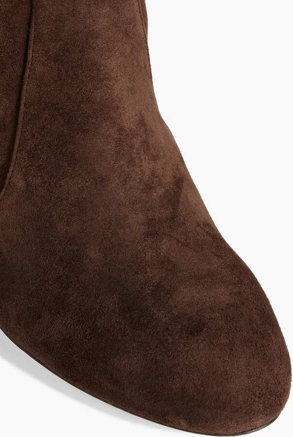 Suede knee boots - Image 4