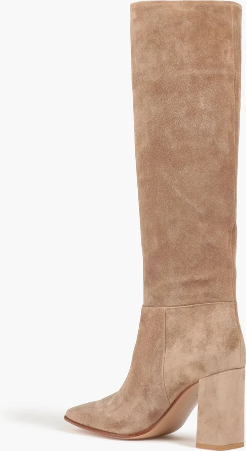 Suede knee boots - Image 3