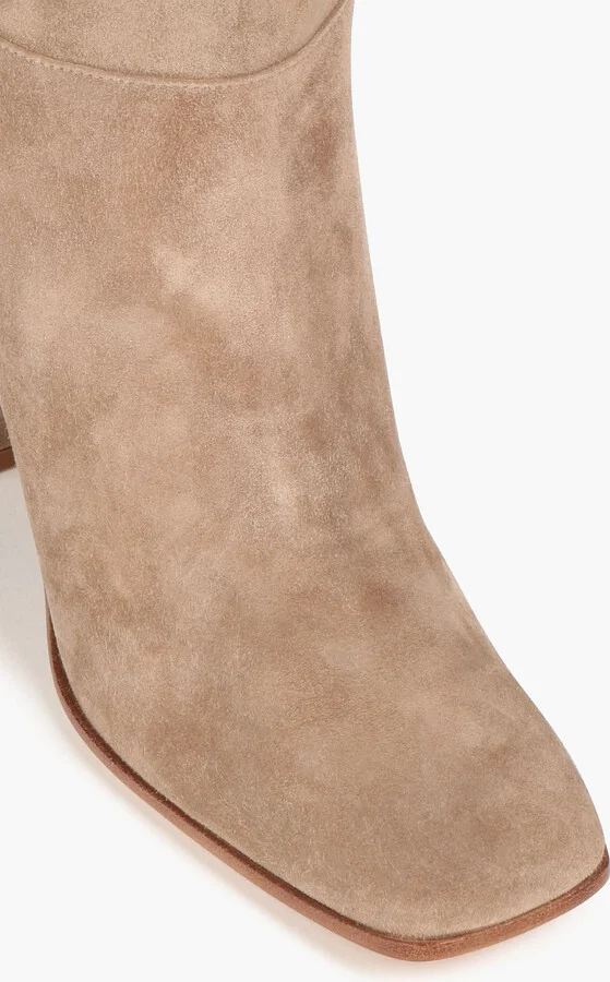 Suede knee boots - Image 4