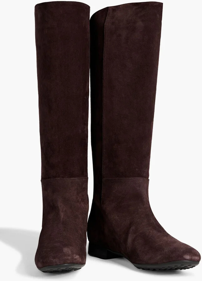 Suede knee boots - Image 2