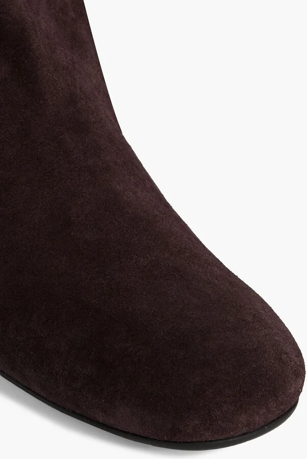 Suede knee boots - Image 4