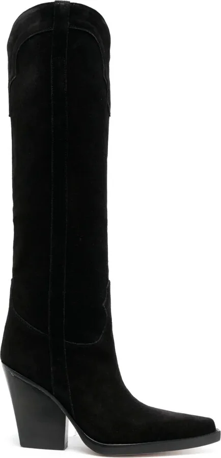 Suede Knee-High 90mm Boots