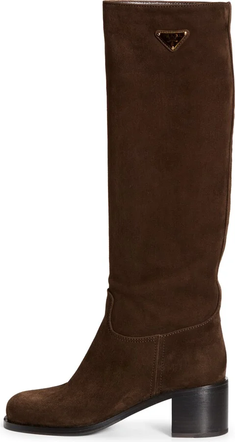 Suede Knee High Boot - Image 3