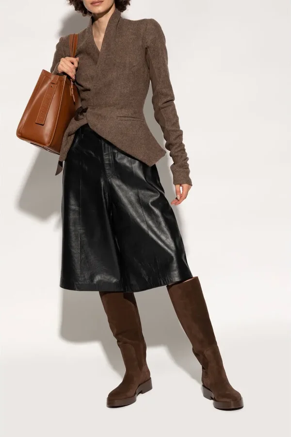 Suede Knee-High Boots - Image 3
