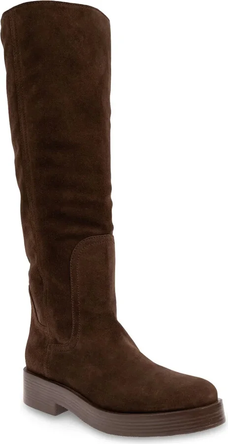 Suede Knee-High Boots - Image 4