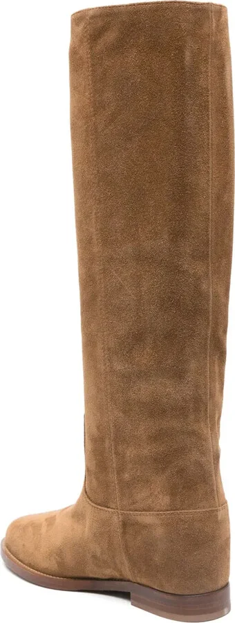 Suede Knee-High Boots - Image 3