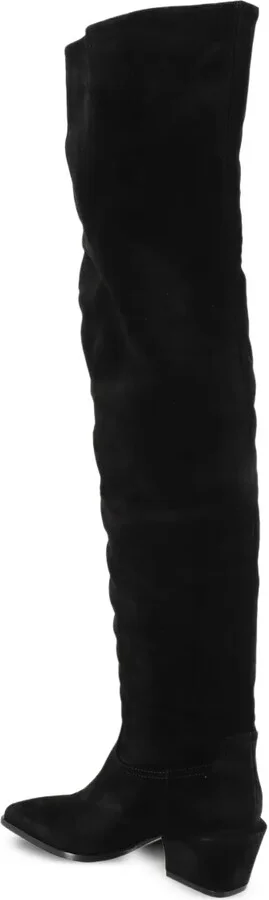 Suede Knee-High Boots - Image 3