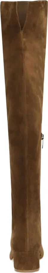 Suede Knee-High Boots - Image 4
