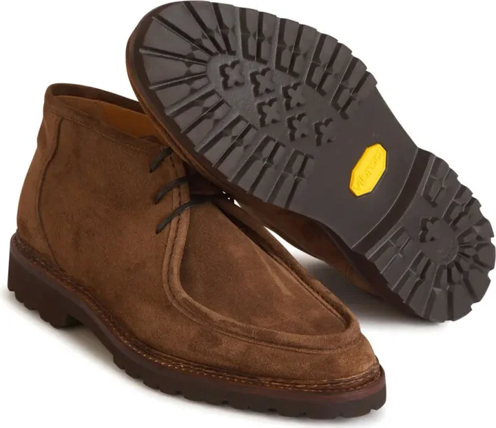Suede Lace-Up Ankle Boots - Image 4
