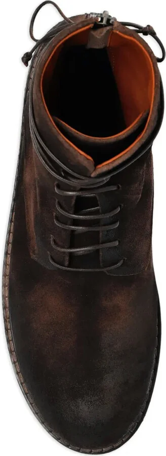 Suede Lace-Up Ankle Boots - Image 3