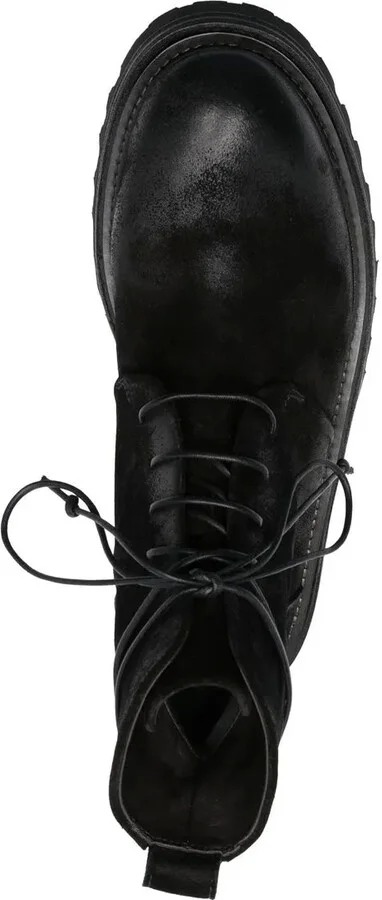Suede Lace-Up Ankle Boots - Image 4