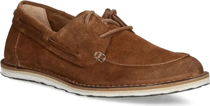 Suede Lace-Up Boat Shoes - Image 2