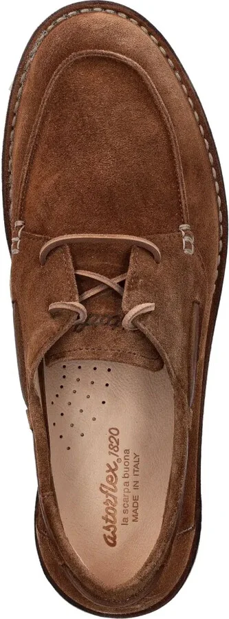 Suede Lace-Up Boat Shoes - Image 3