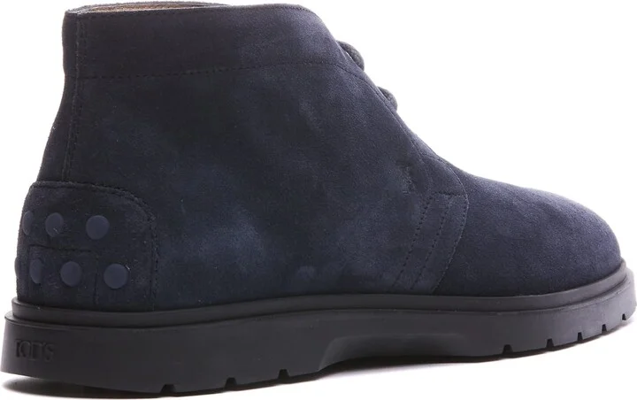 Suede Lace Up Boots - Image 2