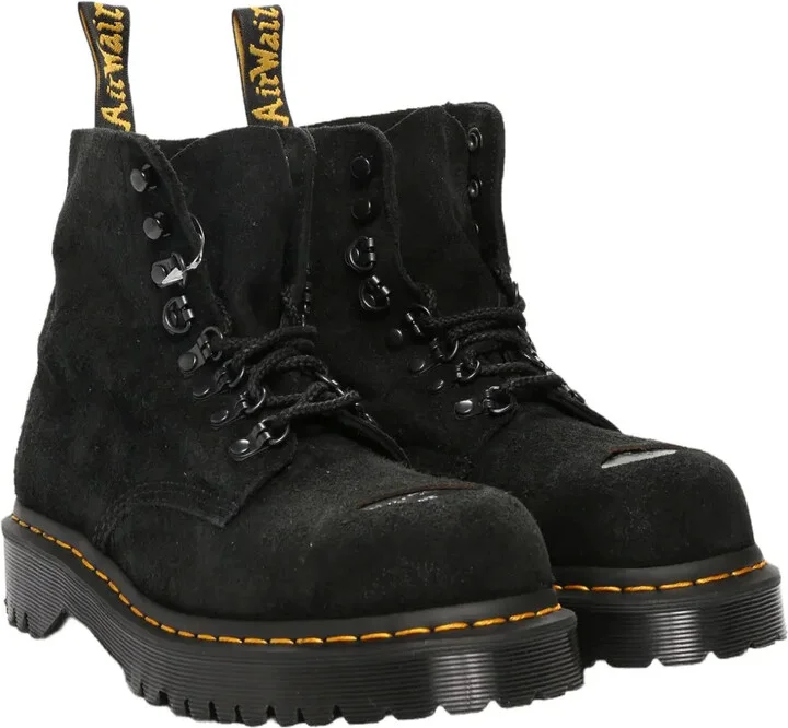 Suede Lace-Up Boots - Image 2