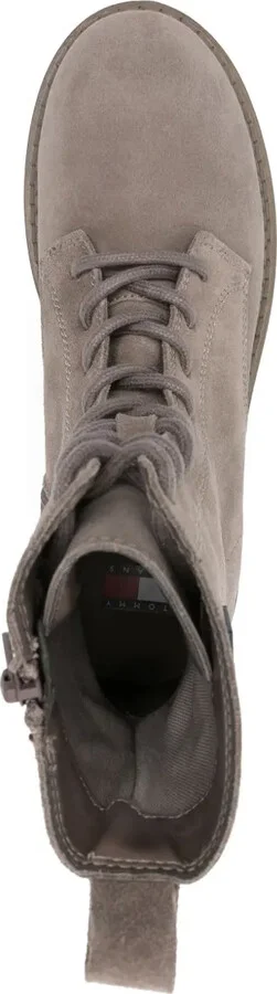 Suede Lace-Up Boots - Image 4