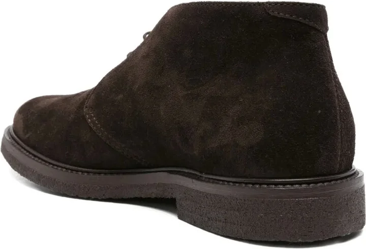 Suede Lace-Up Boots - Image 3