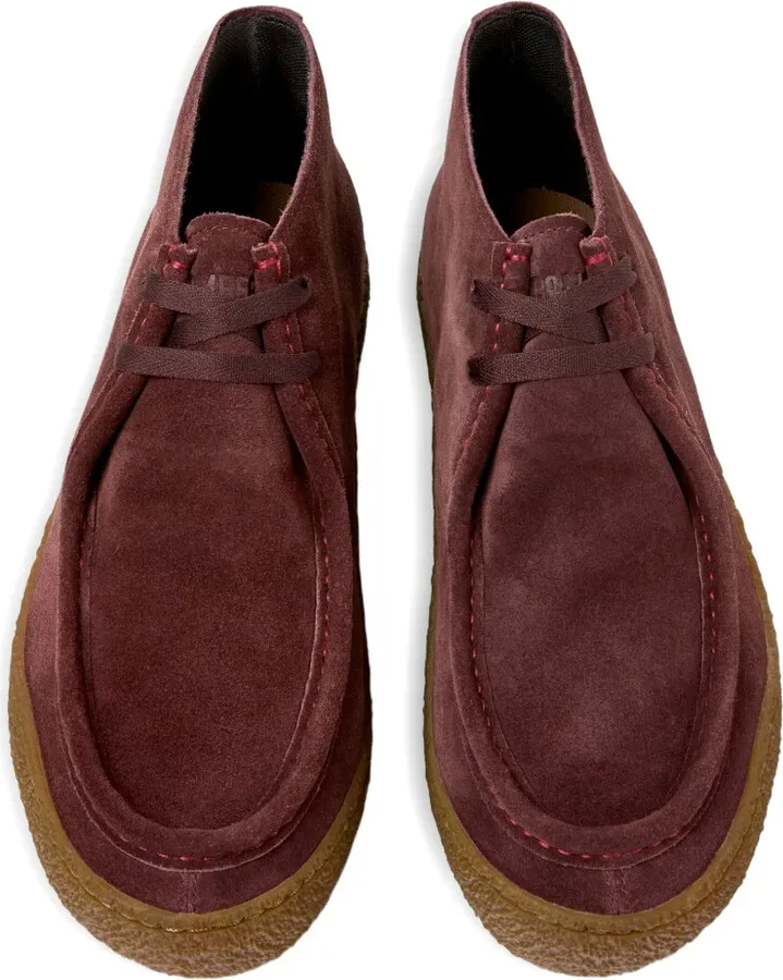 Suede Lace-Up Boots - Image 4