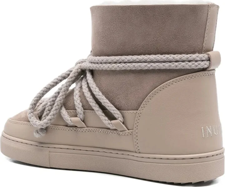 Suede Lace-Up Boots - Image 3