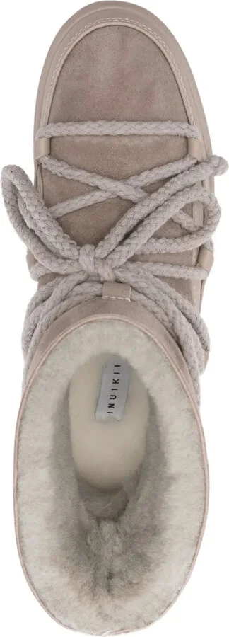 Suede Lace-Up Boots - Image 4