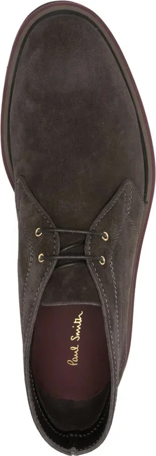 Suede Lace-Up Boots - Image 4