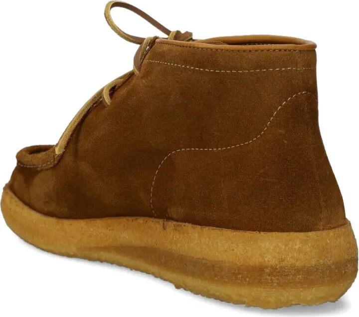 Suede Lace-Up Boots - Image 3