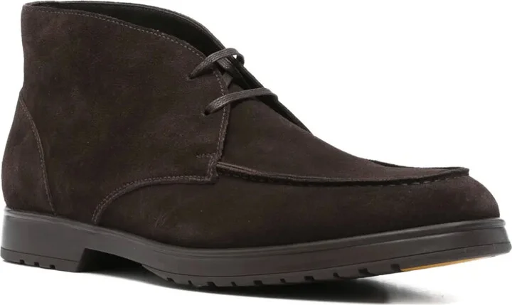 Suede Lace-Up Boots - Image 2
