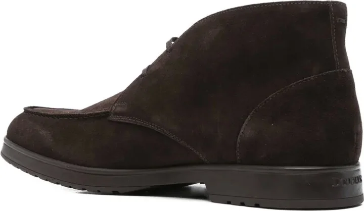 Suede Lace-Up Boots - Image 3