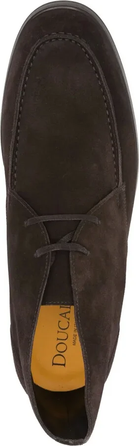 Suede Lace-Up Boots - Image 4