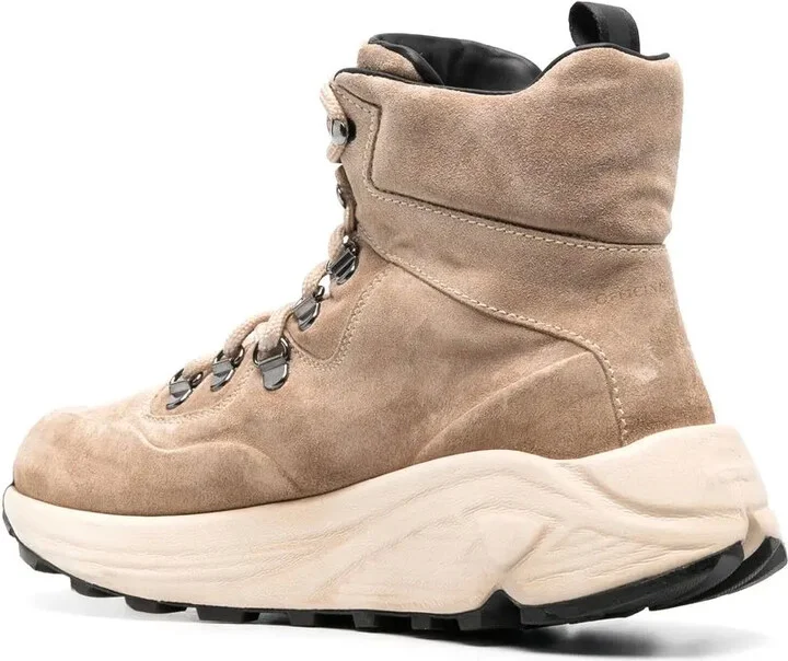 Suede Lace-Up Boots - Image 3