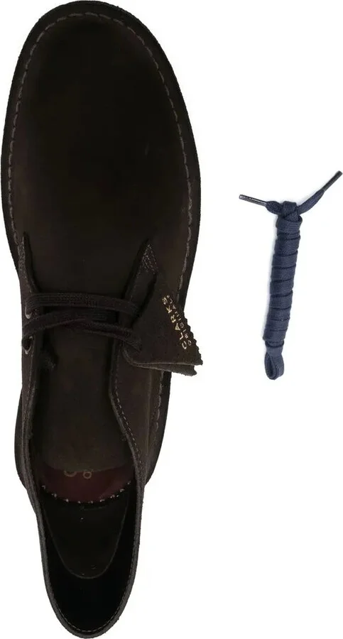 Suede Lace-Up Boots - Image 4