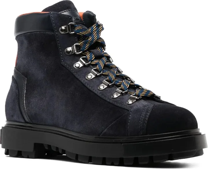 Suede Lace-Up Boots - Image 2