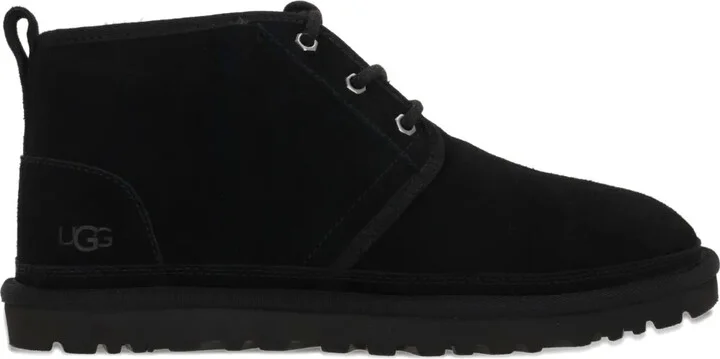 Suede Lace-Up Boots