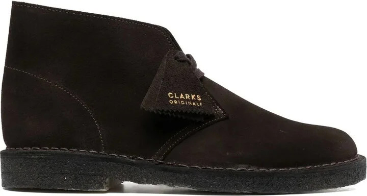 Suede Lace-Up Boots