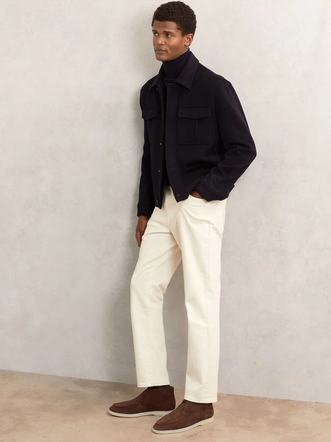 Suede Lace-up Chukka Boots - Image 2